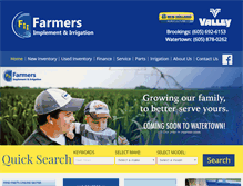 Tablet Screenshot of farmersii.com